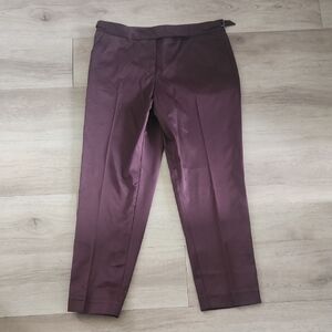 Max Studio Burgundy Pants